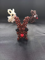 Perlen-Osterhase – handgefertigt (einzeln oder im Set)