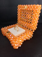 Perlen-Schmuckbox – flach (handgefertigt)