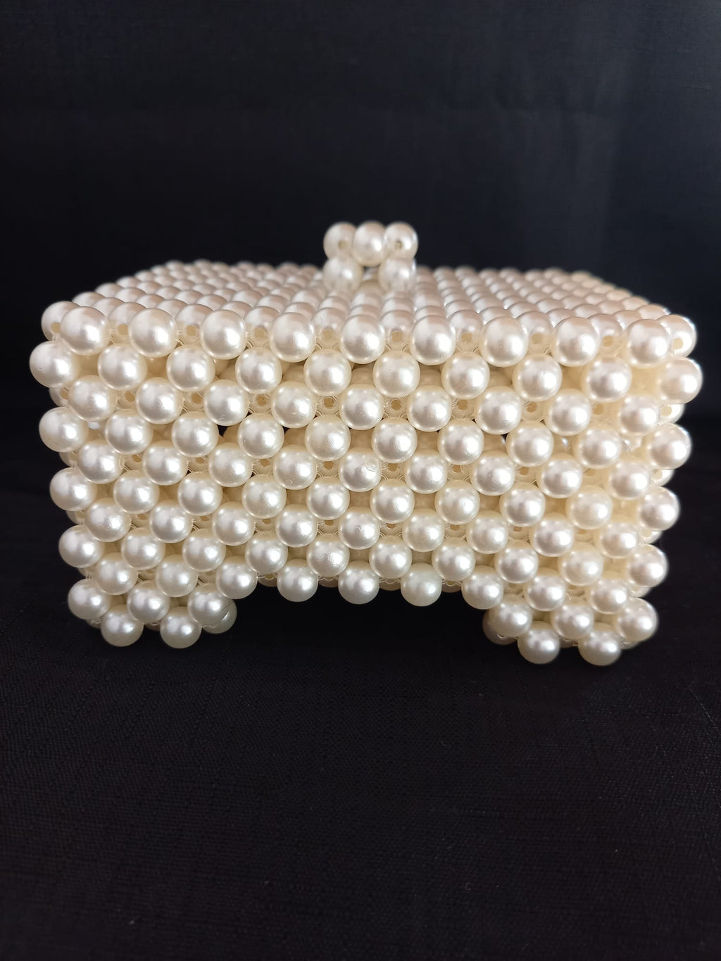 Perlen-Schmuckbox – tief (handgefertigt)