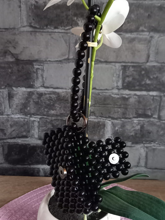 Perlen-Visitenkartentasche