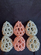 Perlen-Ostereier – handgefertigt (einzeln oder als Set)